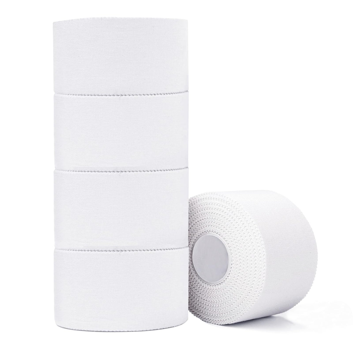 ADMITRY Pre Wrap Tape Athletic,3 Rolls X 22 Yards Black Prewrap | Headbands for Hair,Foam Underwrap Sports Wrap